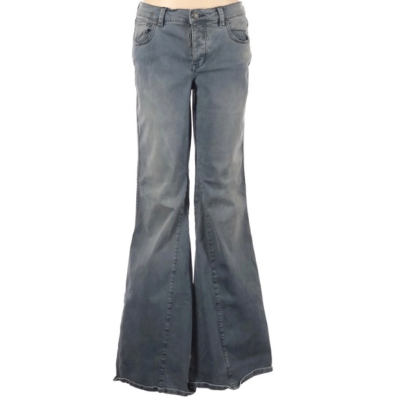 Free People Denim - Free People Super Flare Bell Bottom Jeans Size 29